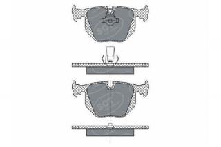 Brzdové platničky SCT-GERMANY SP271PR (        )
