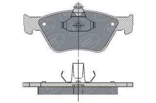 Brzdové platničky SCT-GERMANY SP285PR (        )