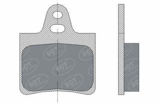 Brzdové platničky SCT-GERMANY SP292PR (        )