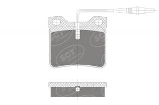 Brzdové platničky SCT-GERMANY SP294PR (        )