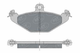 Brzdové platničky SCT-GERMANY SP298PR (        )