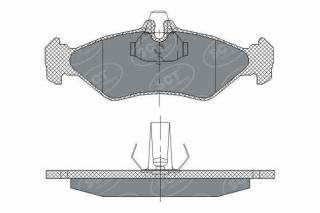 Brzdové platničky SCT-GERMANY SP301PR (        )