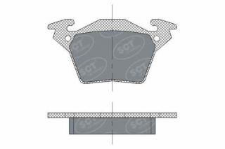 Brzdové platničky SCT-GERMANY SP302PR (        )
