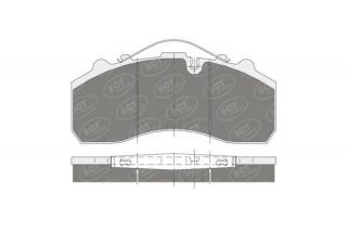 Brzdové platničky SCT-GERMANY SP305PR (        )