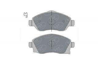 Brzdové platničky SCT-GERMANY SP320PR (        )