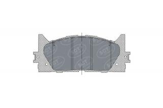 Brzdové platničky SCT-GERMANY SP325PR (        )
