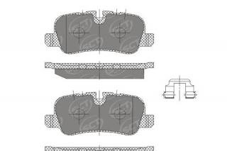 Brzdové platničky SCT-GERMANY SP330 (        )