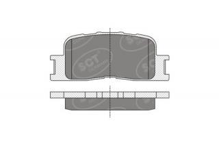 Brzdové platničky SCT-GERMANY SP334PR (        )