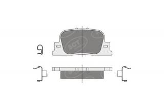 Brzdové platničky SCT-GERMANY SP335PR (        )