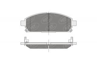 Brzdové platničky SCT-GERMANY SP338PR (        )