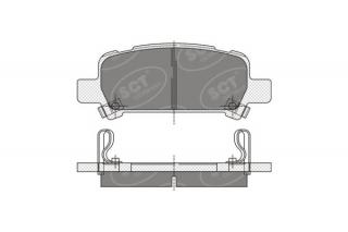 Brzdové platničky SCT-GERMANY SP341PR (        )