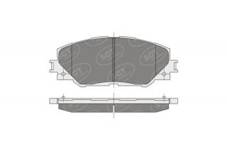 Brzdové platničky SCT-GERMANY SP342PR (        )