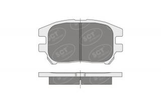 Brzdové platničky SCT-GERMANY SP347PR (        )