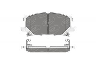 Brzdové platničky SCT-GERMANY SP348PR (        )