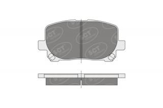 Brzdové platničky SCT-GERMANY SP349PR (        )