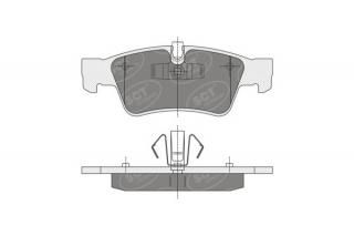 Brzdové platničky SCT-GERMANY SP353PR (        )