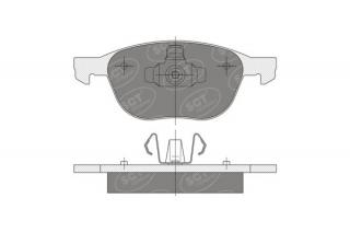 Brzdové platničky SCT-GERMANY SP358PR (        )