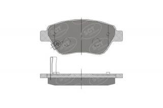 Brzdové platničky SCT-GERMANY SP406PR (        )