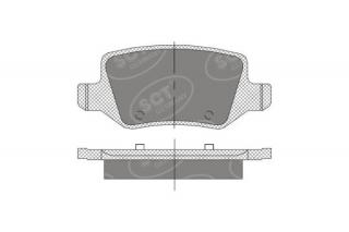 Brzdové platničky SCT-GERMANY SP410PR (        )