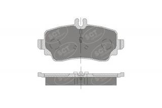 Brzdové platničky SCT-GERMANY SP411PR (        )