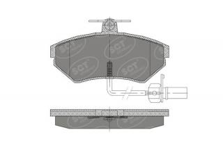 Brzdové platničky SCT-GERMANY SP417PR (        )