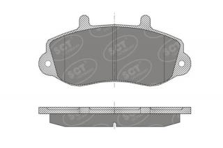 Brzdové platničky SCT-GERMANY SP418PR (        )