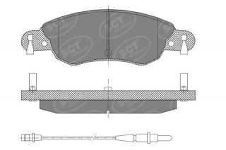 Brzdové platničky SCT-GERMANY SP420PR (        )