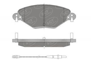 Brzdové platničky SCT-GERMANY SP421PR (        )