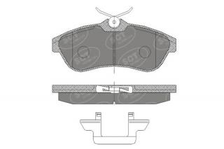 Brzdové platničky SCT-GERMANY SP424PR (        )