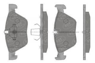 Brzdové platničky SCT-GERMANY SP427PR (        )