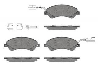 Brzdové platničky SCT-GERMANY SP436PR (        )