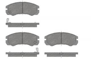 Brzdové platničky SCT-GERMANY SP438PR (        )