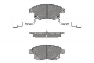 Brzdové platničky SCT-GERMANY SP492PR (        )