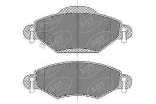 Brzdové platničky SCT-GERMANY SP499PR (        )