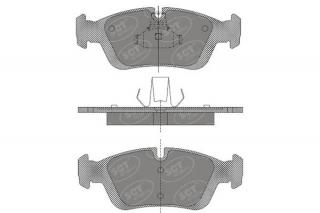 Brzdové platničky SCT-GERMANY SP610PR (        )