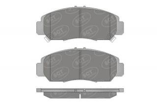 Brzdové platničky SCT-GERMANY SP628PR (        )