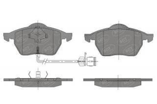 Brzdové platničky SCT-GERMANY SP631PR