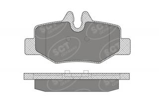 Brzdové platničky SCT-GERMANY SP642PR