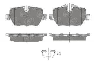 Brzdové platničky SCT-GERMANY SP643PR (        )