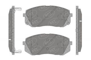 Brzdové platničky SCT-GERMANY SP650PR