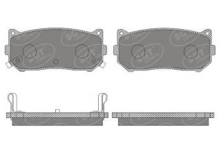Brzdové platničky SCT-GERMANY SP654PR (        )