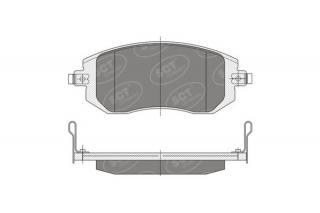 Brzdové platničky SCT (SP340PR) (        )