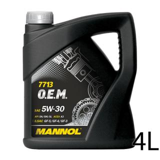 Mannol 7713 O.E.M. for Korean cars 5W-30 (4L) (Balenie 4l | Kartón 4ks | Art.Nr.: MN7713-4)