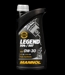 Mannol 7730 Legend 504/507 0W-30 (1L) (Balenie 20l | Kartón 1ks)