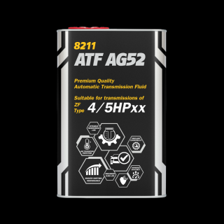 Mannol ATF AG 52 Automatic Special (1L Metal) (Balenie 1l | Kartón 12ks | Art.Nr.: MN8211-1ME)