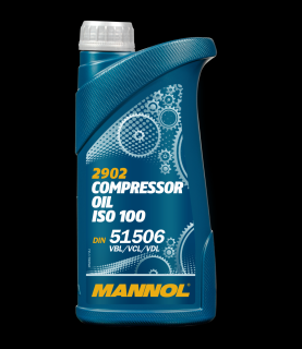 Mannol Compressor Oil ISO 100 (1L) (Balenie 1l | Kartón 20ks | Art.Nr.: MN2902-1)