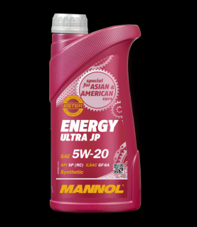 Mannol Energy Ultra JP 5W-20 (1L) (Balenie 1l | Kartón 20ks | Art.Nr.: MN7906-1)