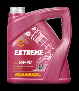 Mannol Extreme 5W-40 (4L) (Balenie 4l | Kartón 4ks | Art.Nr.: MN7915-4)
