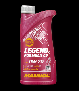 MANNOL Legend Formula C5 0W-20 (1L) (Balenie 1l | Kartón 20ks)
