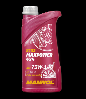 Mannol Maxpower 75W-140 GL-5 (1L) (Balenie 1l | Kartón 20ks | Art.Nr.: MN8102-1)
